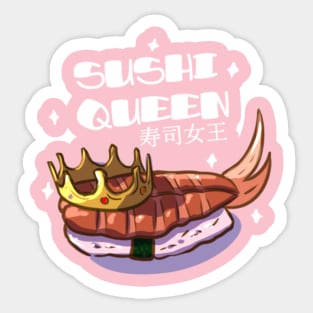 Sushi Queen Sticker